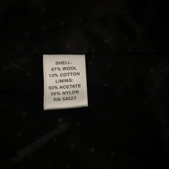 Banana Republic | Checkered Wool Jacket | Size: XS - Picture 6 of 8